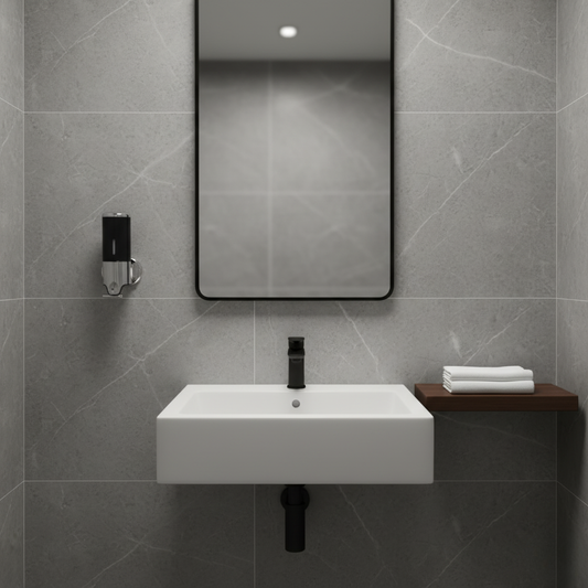 Wall-Mounted Brass Soap Dispenser | Stylish Fit for Bath & Kitchen 1