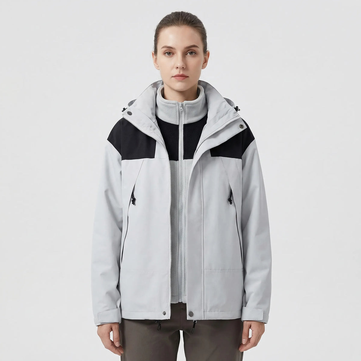 3-In-1 Hooded Winter Jacket - Melody
