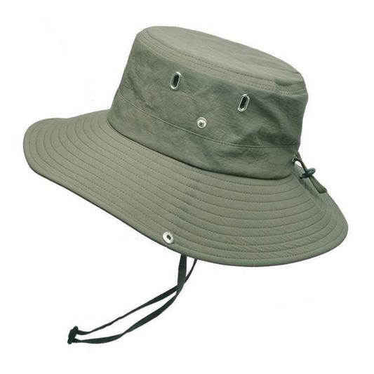 Vattentålig utomhus-bucket hat med UV-skydd – ShieldFlex Pro
