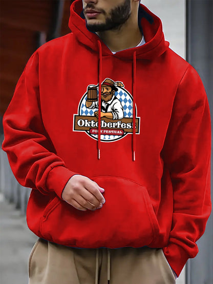 Bekväm herrhoodie – Thomas Oktoberfest 2026