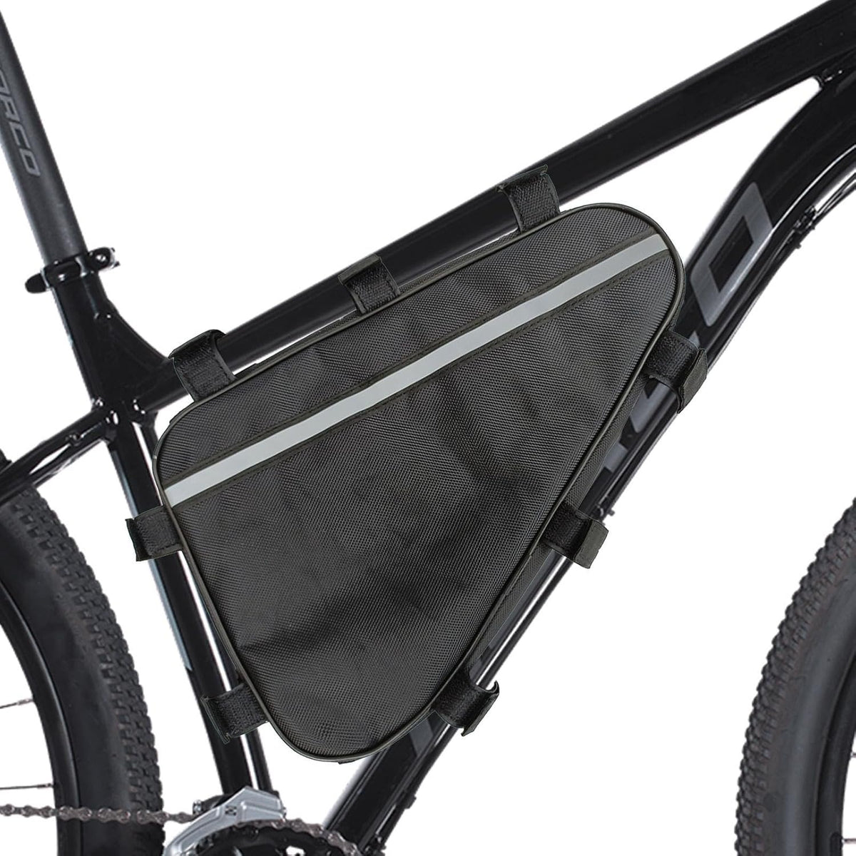 Triangelformad batteriväska för elcykel – Voltrix