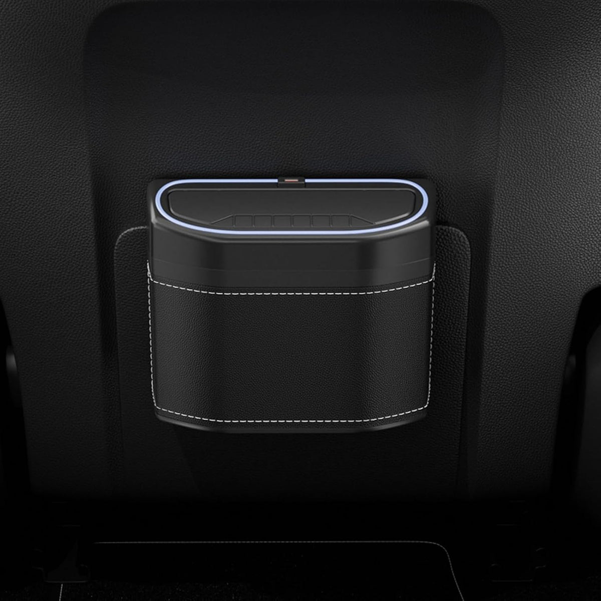 Lukttät bilsoptunna med touch-ljus – Lurevo