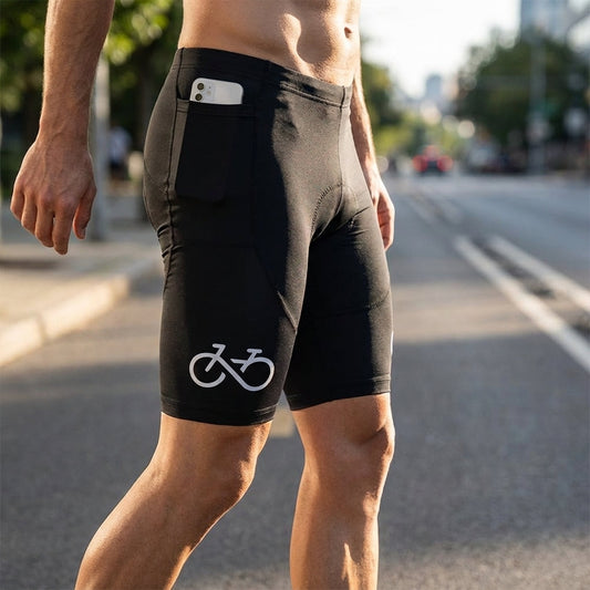 Atmungsaktive Radhose Mit Polster - Darrell