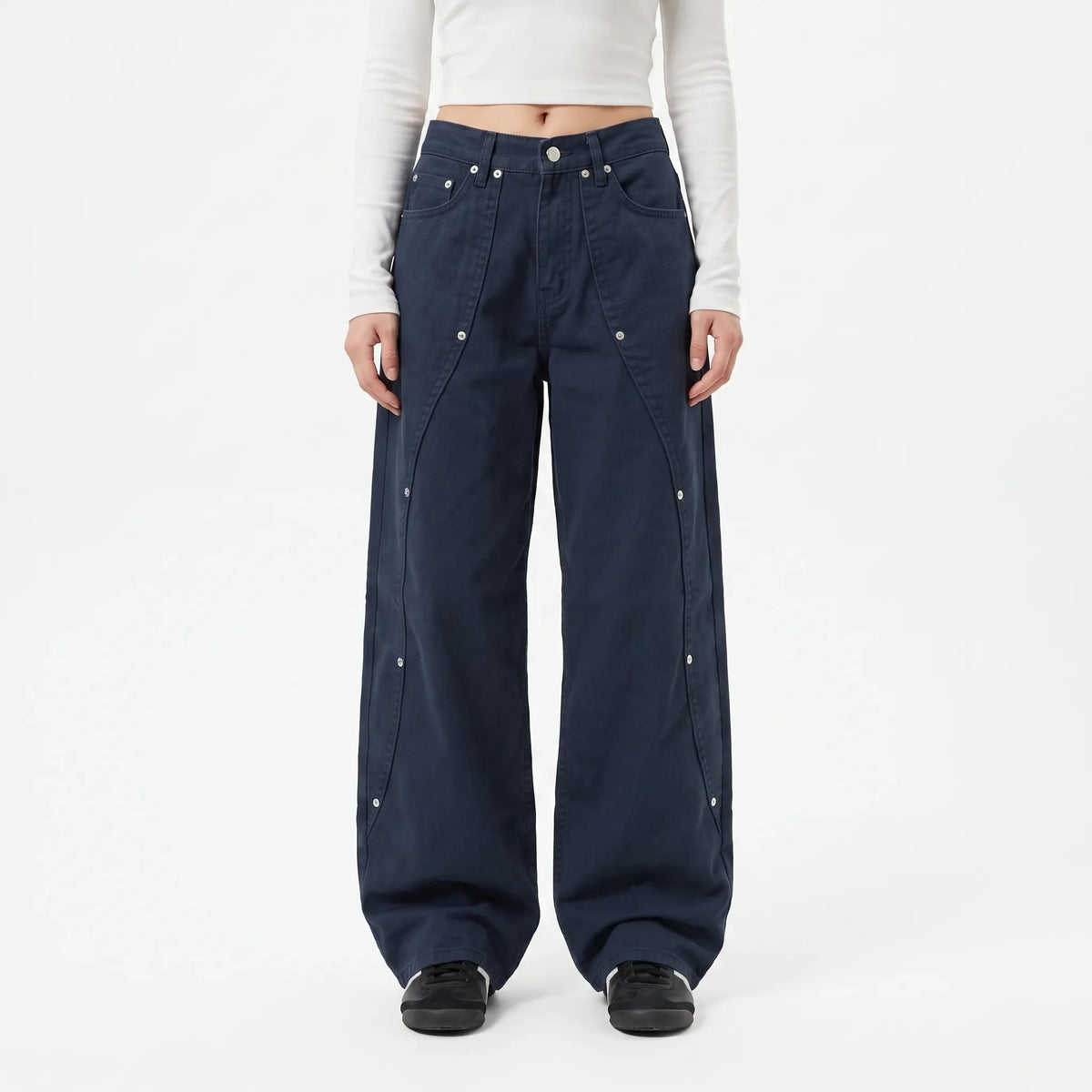 Baggy Jeans Med Nitar -  Victoria