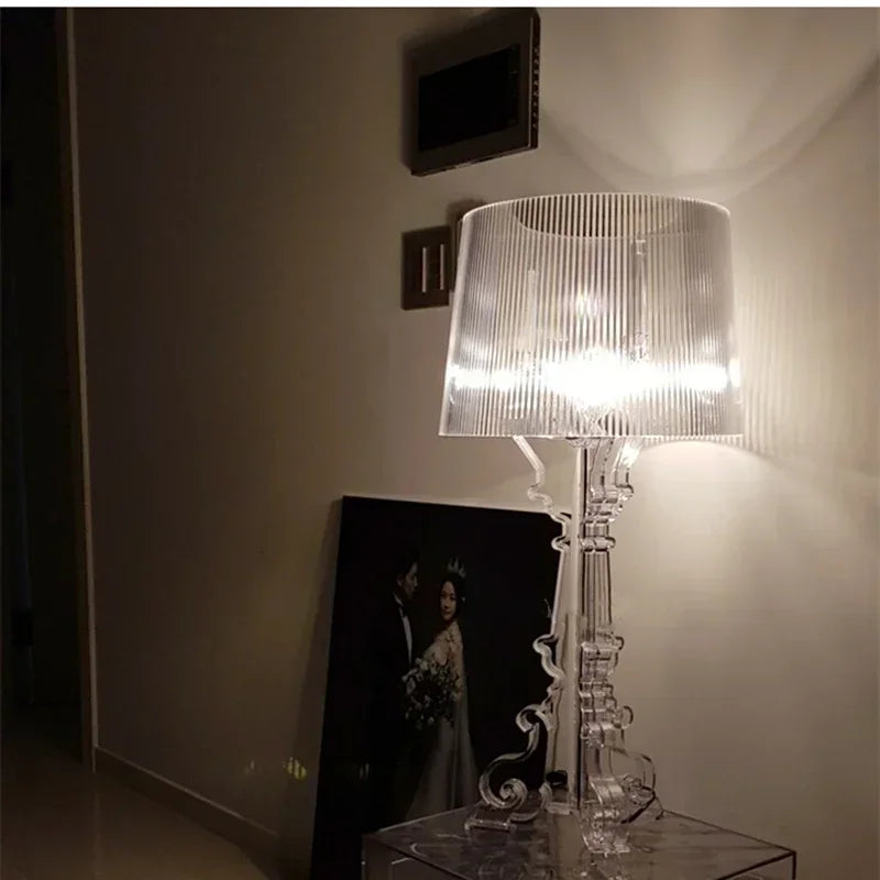 Barock Inspirierte Tischlampe - BaroqueGlow