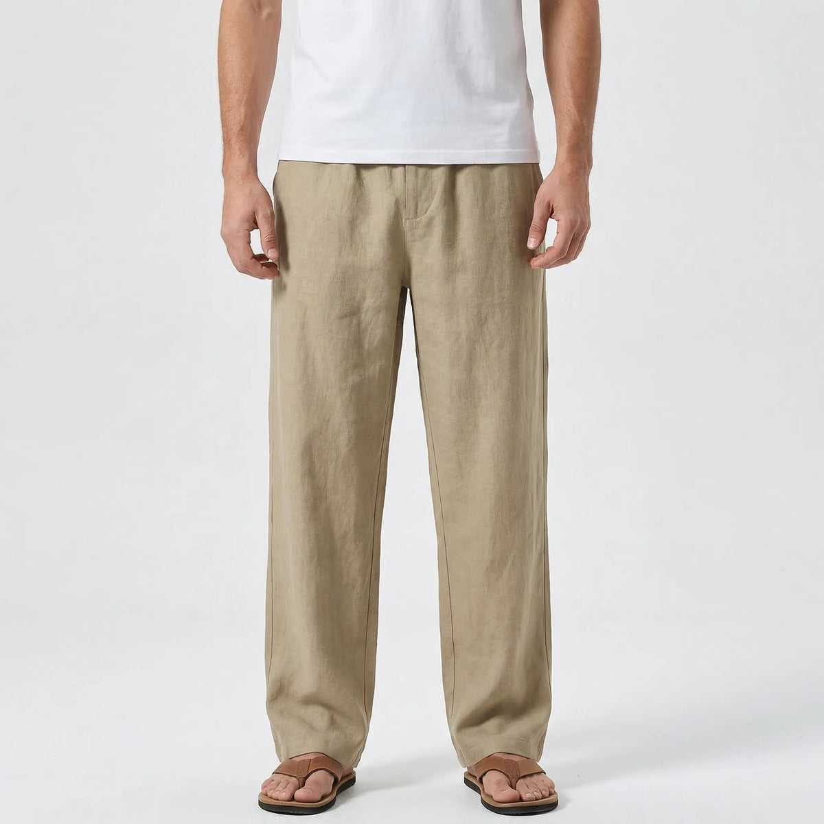 Breathable Wide-Leg Summer Trousers - Tyler