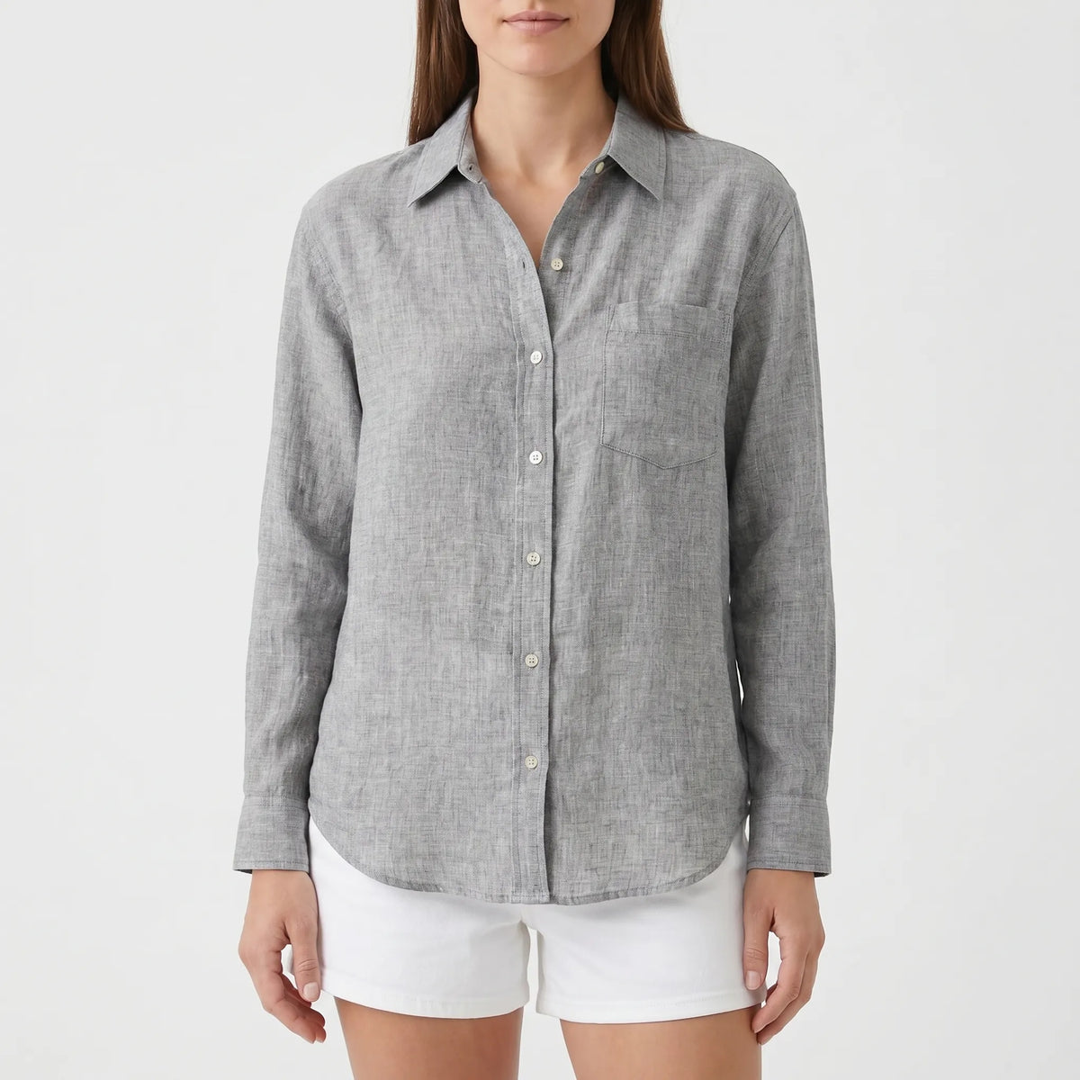 Casual Long-Sleeve Blouse -  Rosalie