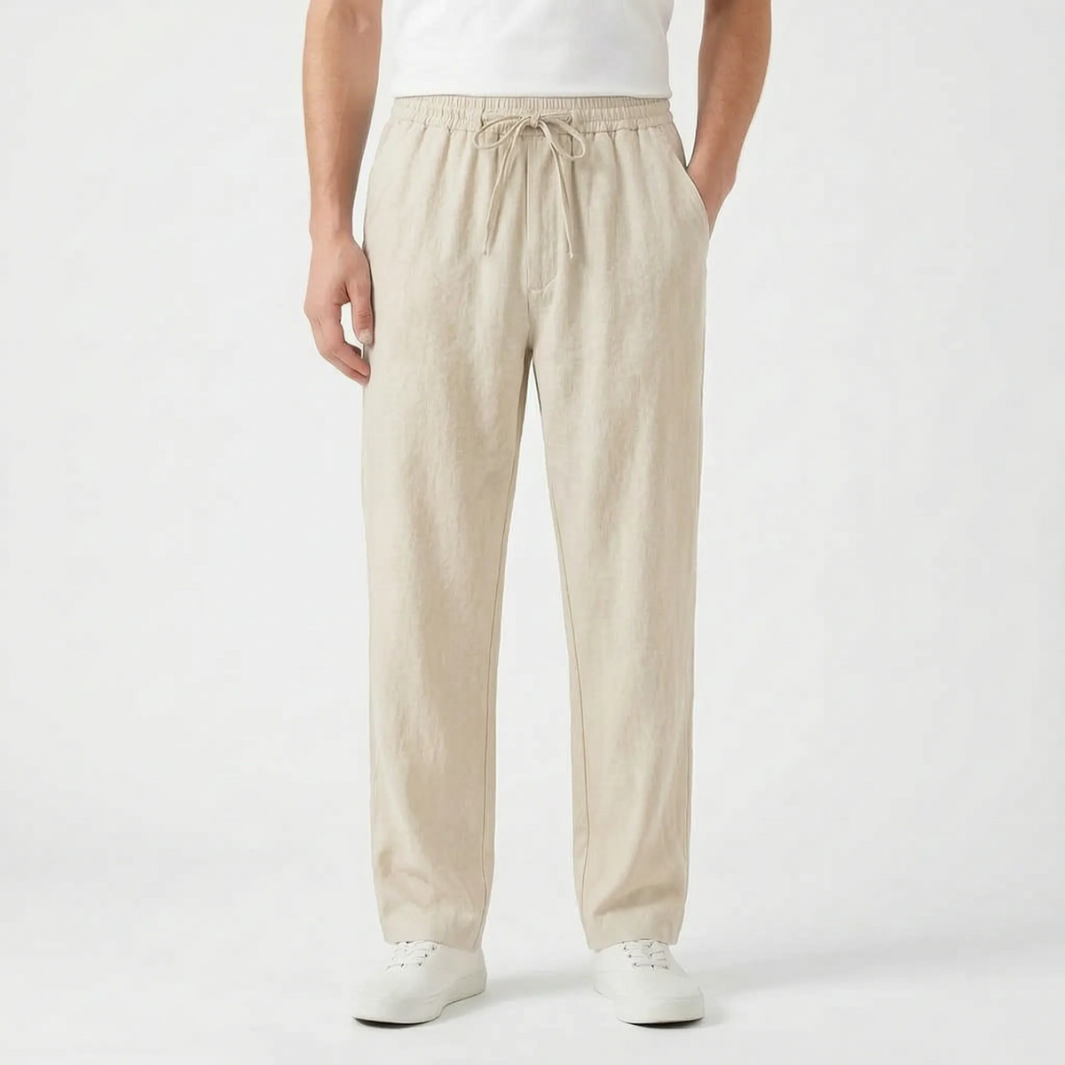 Casual Straight Trousers -  Charlie