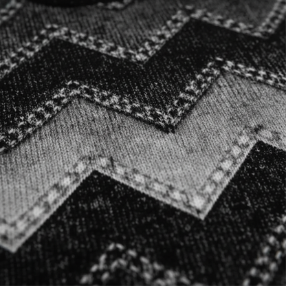 Chevronmuster Strickpullover - Isabella