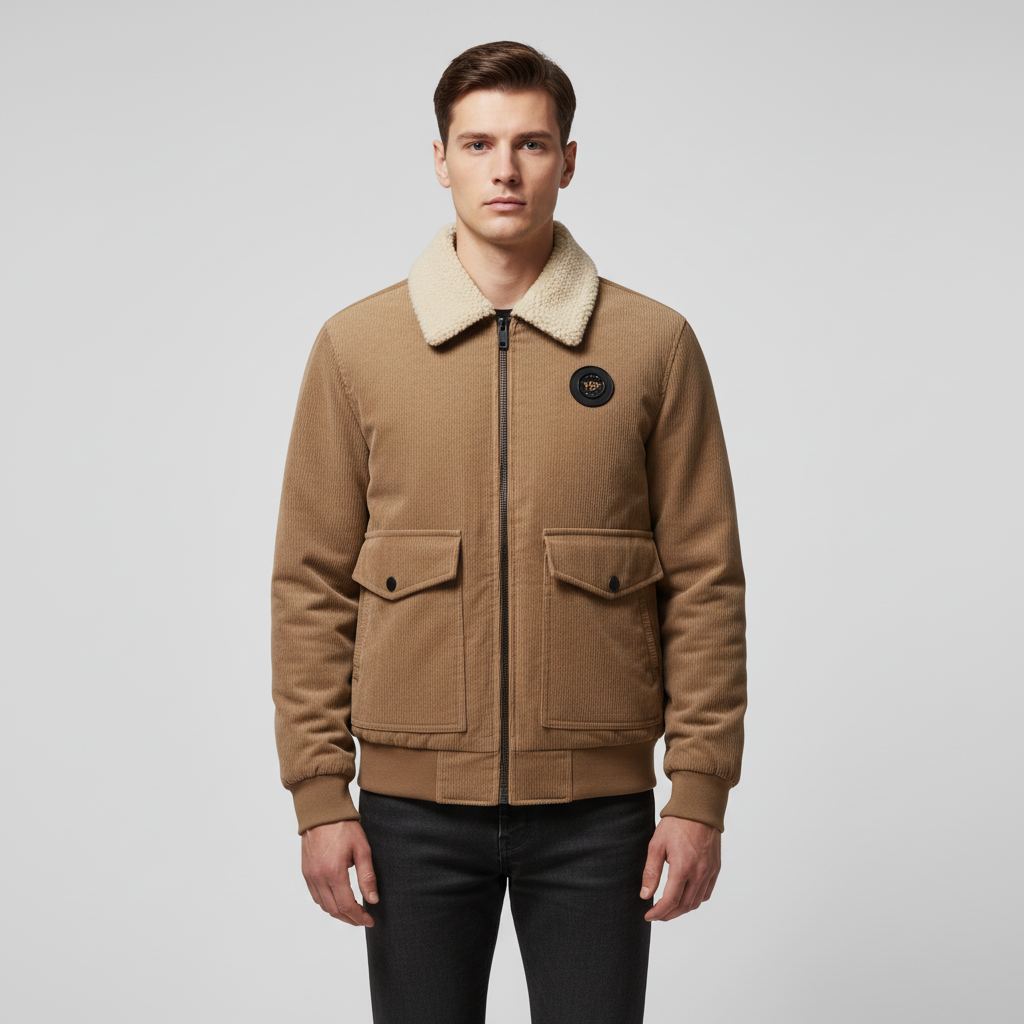 Corduroy Jacke Mit Fleece - Joachim