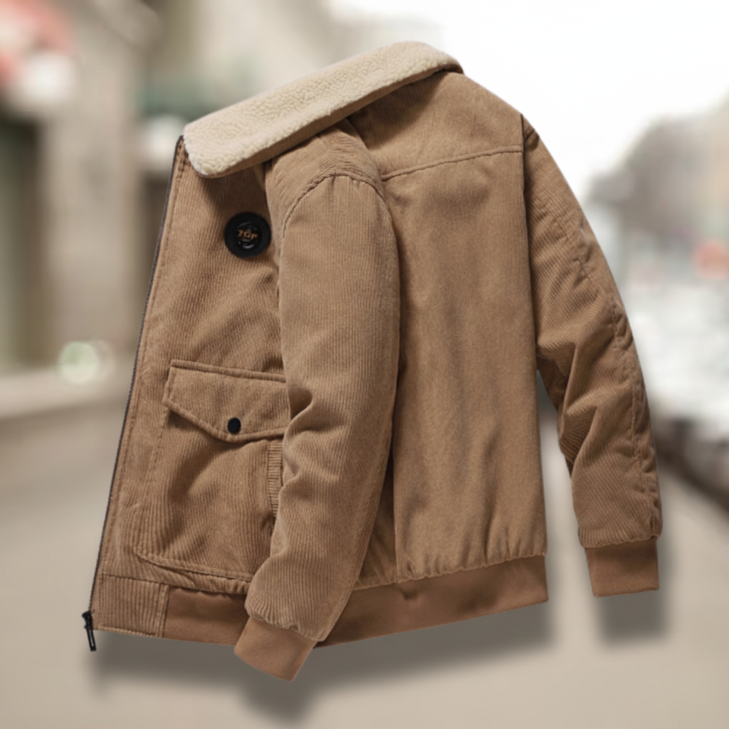 Corduroy Jacke Mit Fleece - Joachim