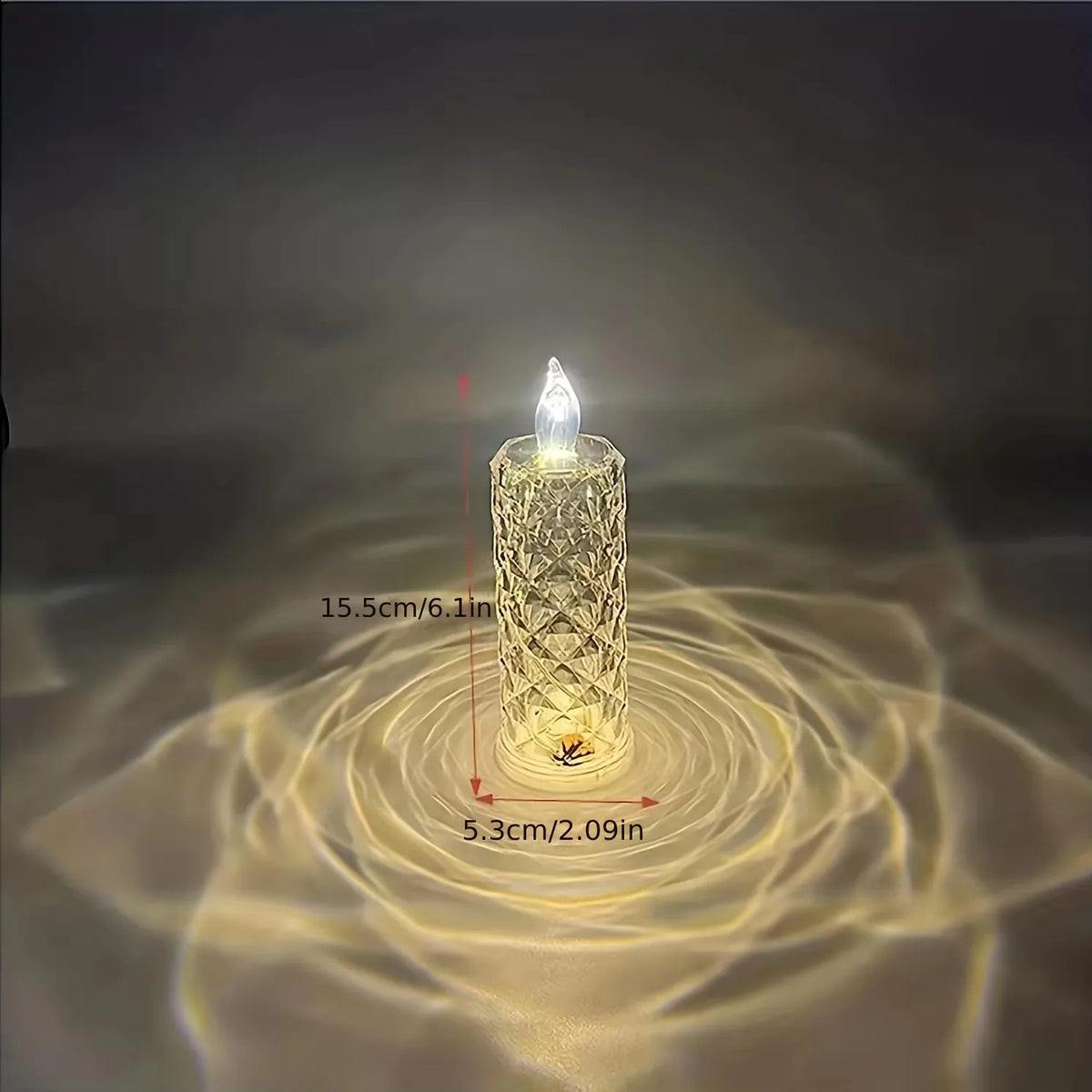 Decorative LED Candle Lamp - Flarisca