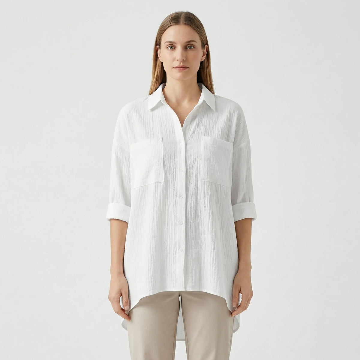 Elegante Damesblouse Met Knoopsluiting - Becky