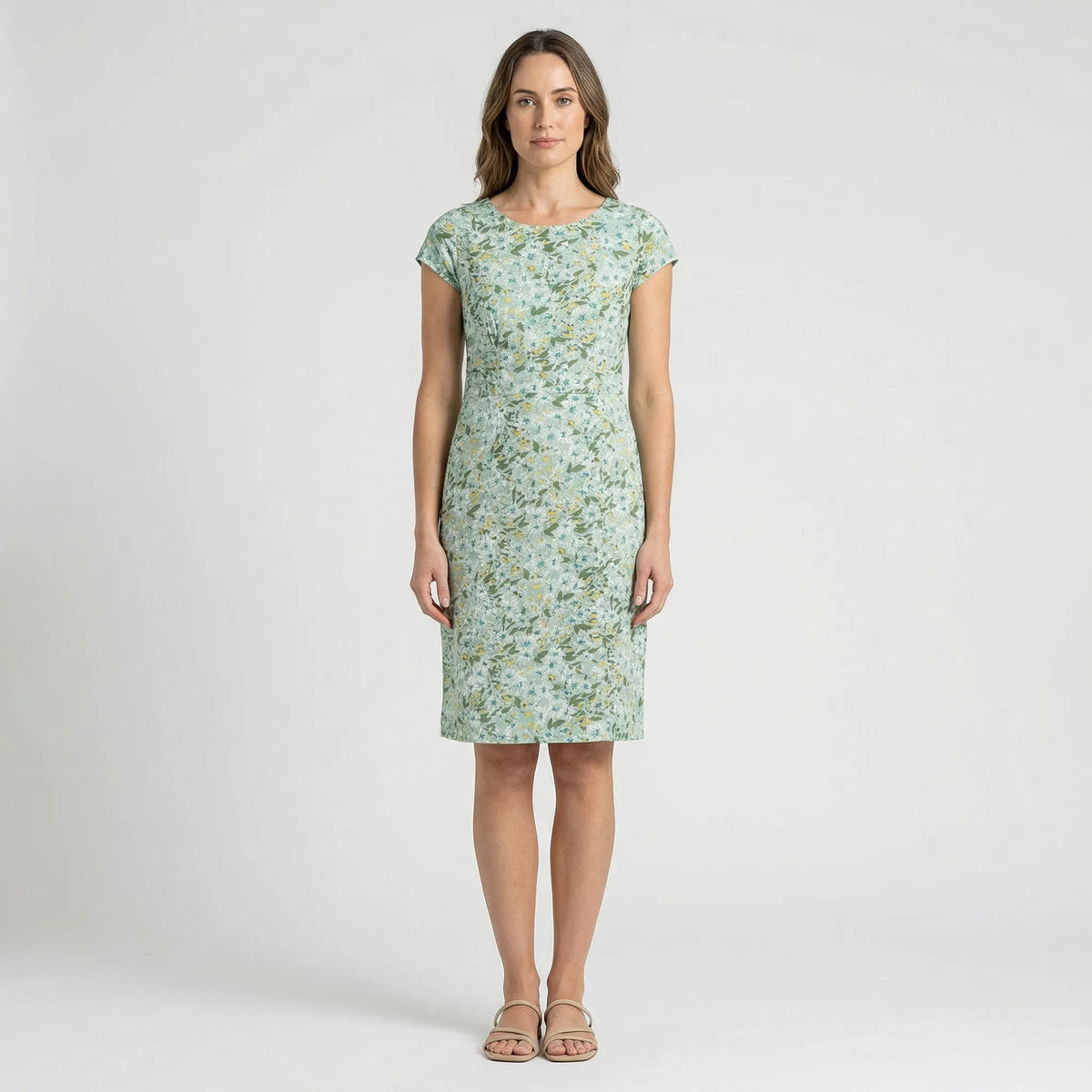 Elegantes Freizeitkleid Mit Taschen - Samira