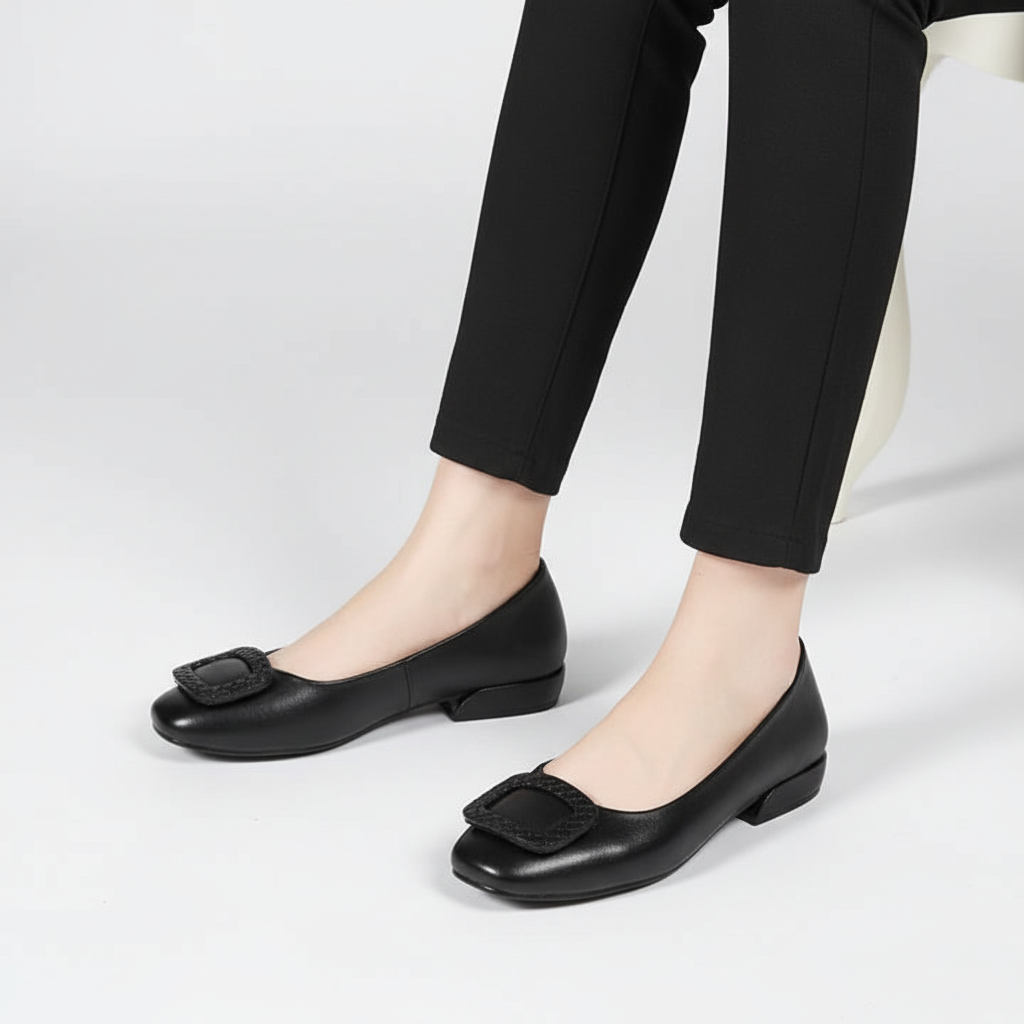 Flacher Komfortschuh Mit Absatz - Josephine
