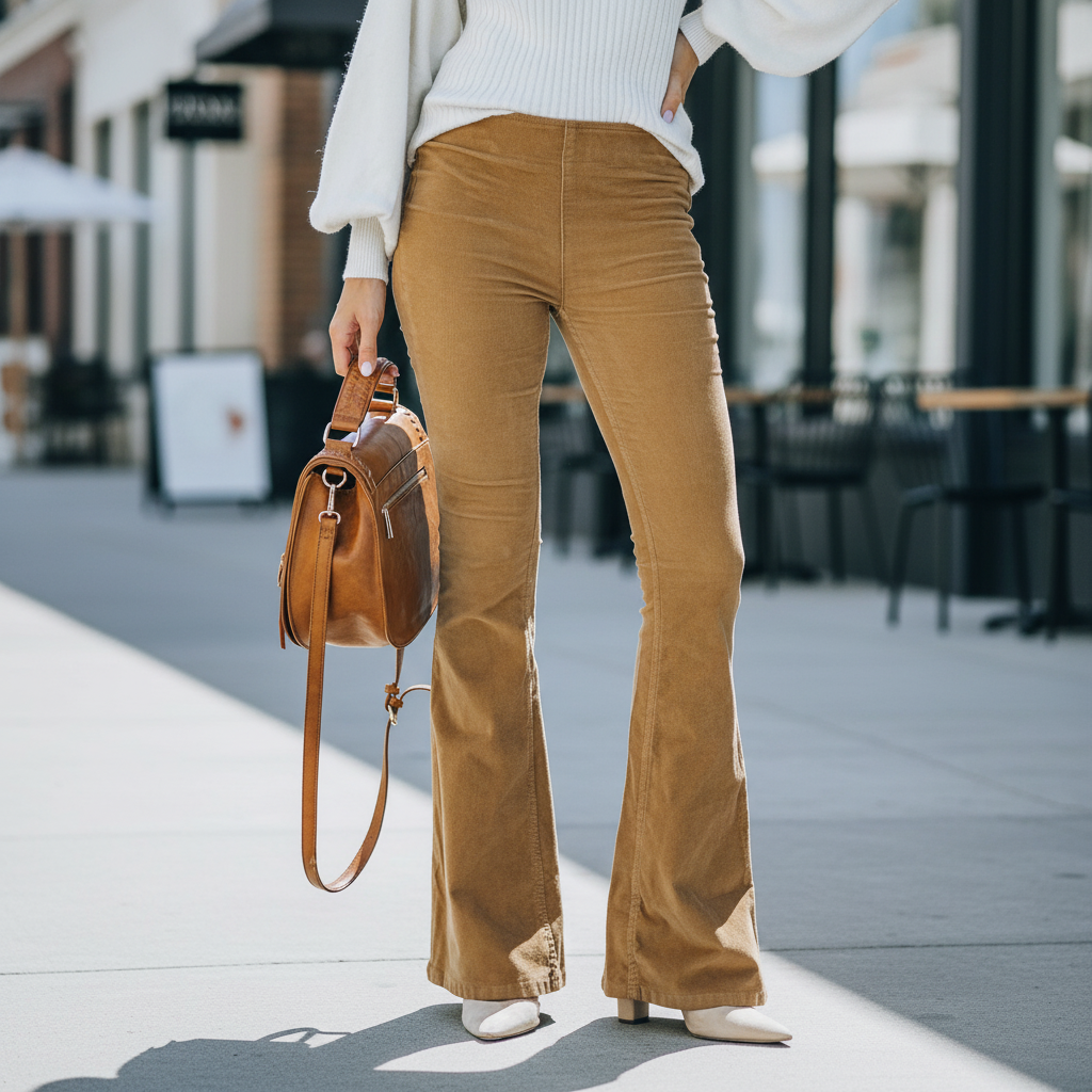 Flared Damenhose - Elena