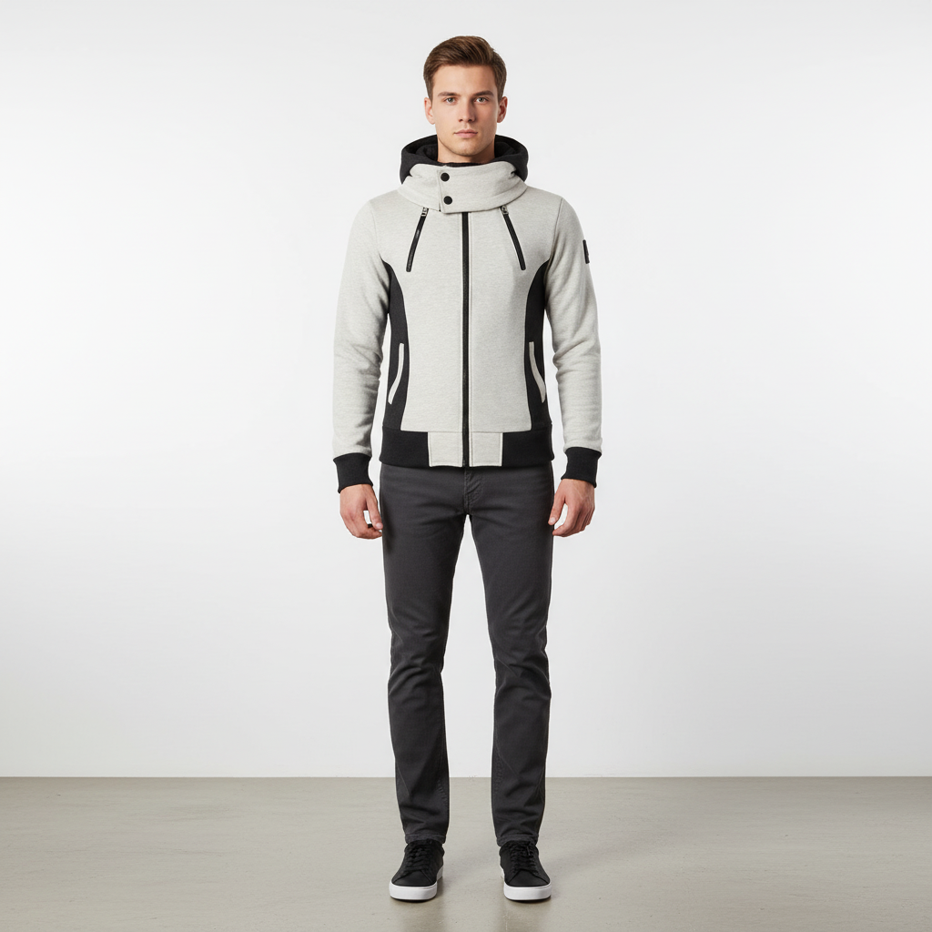 Fleecejacke Mit Kapuze - Rudolf