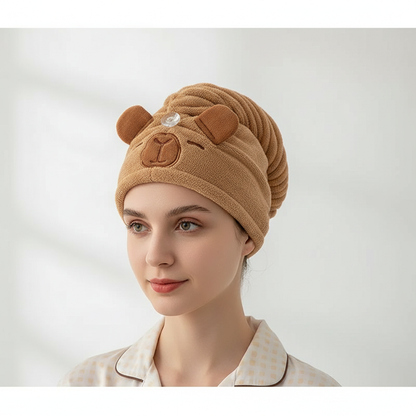 Frotteehaube Für Haare - FuzzyHairCap