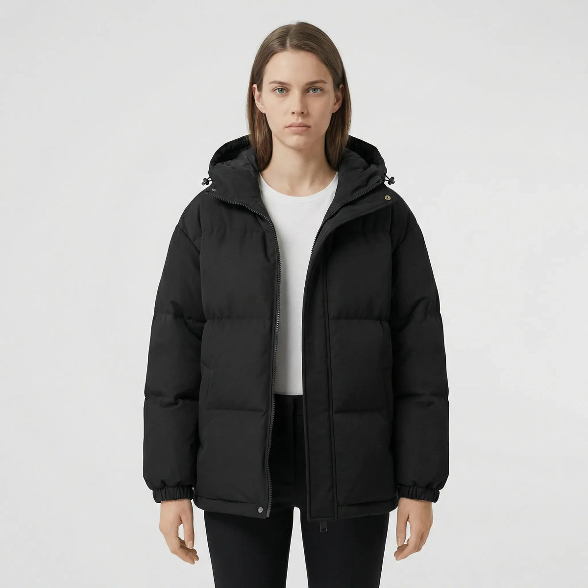 Gefütterte Winterjacke Mit Kapuze - Shawna