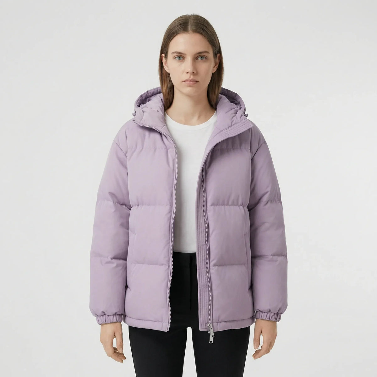 Gefütterte Winterjacke Mit Kapuze - Shawna