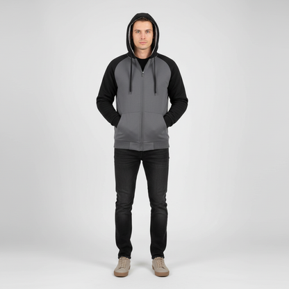 Geplüschte Herren-Hoodie - Moritz