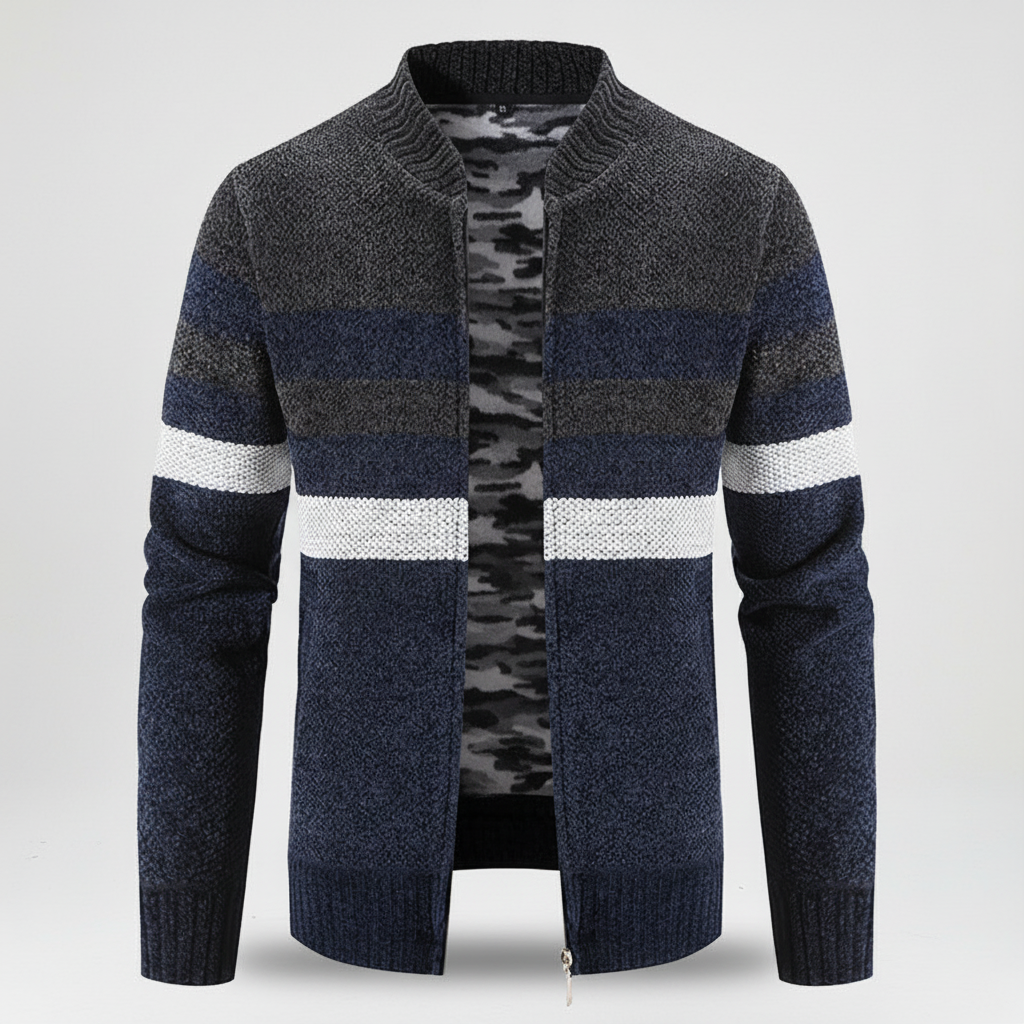 Gestreiftes Strickpullover - Karl