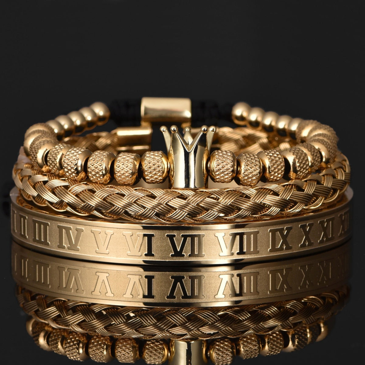 Lyxigt armbandsset för herrar – Julius