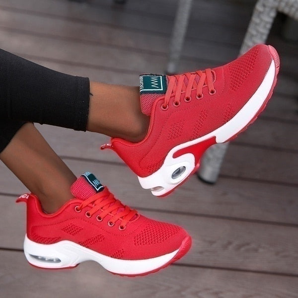 Bekväma och andningsbara ortopediska damsneakers – Marlene