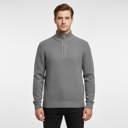 Halb-Zipper Pullover - Daniel