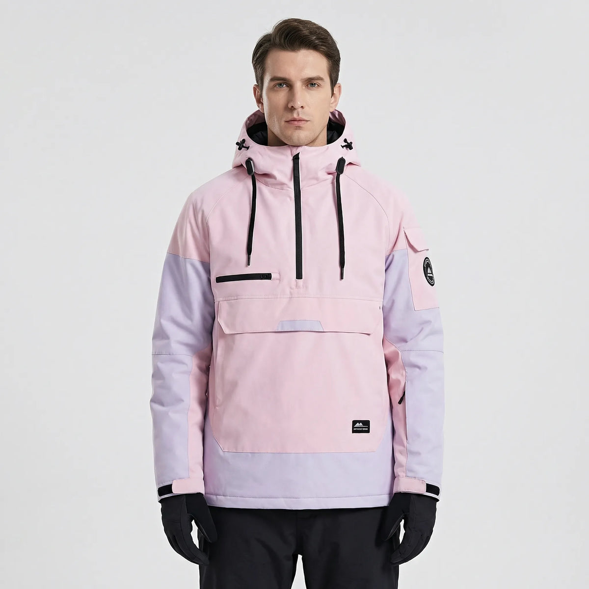 Hooded Half-Zip Ski Jacket - Cody