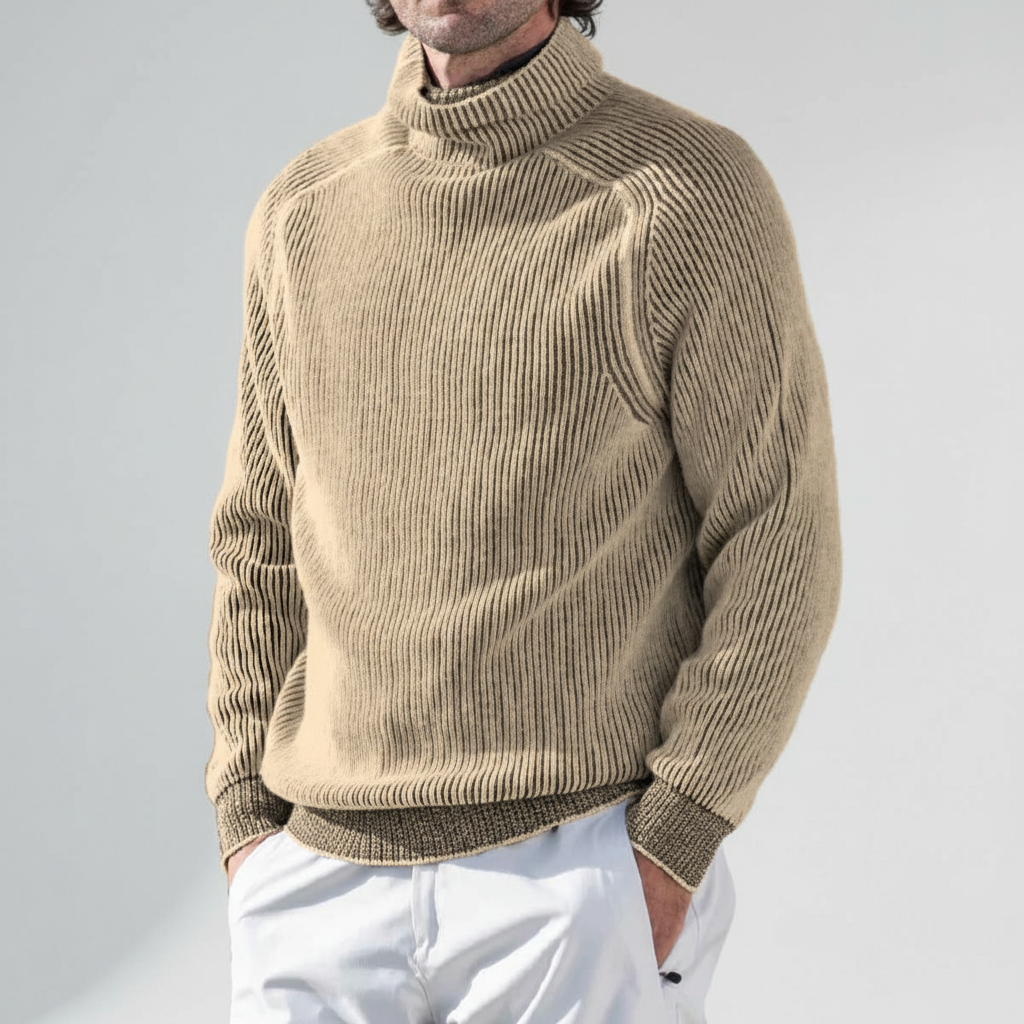 Klassischer Rollkragenpullover - Robin