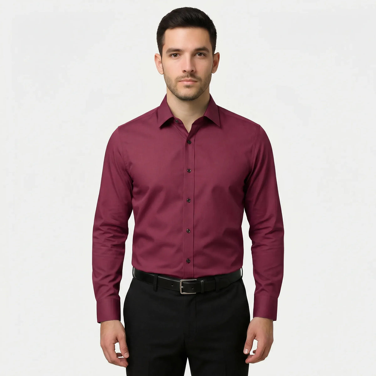 Langarm Slim Fit Hemd - Kian