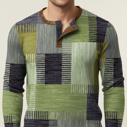 Langärmliger Herrenpullover -  Sven