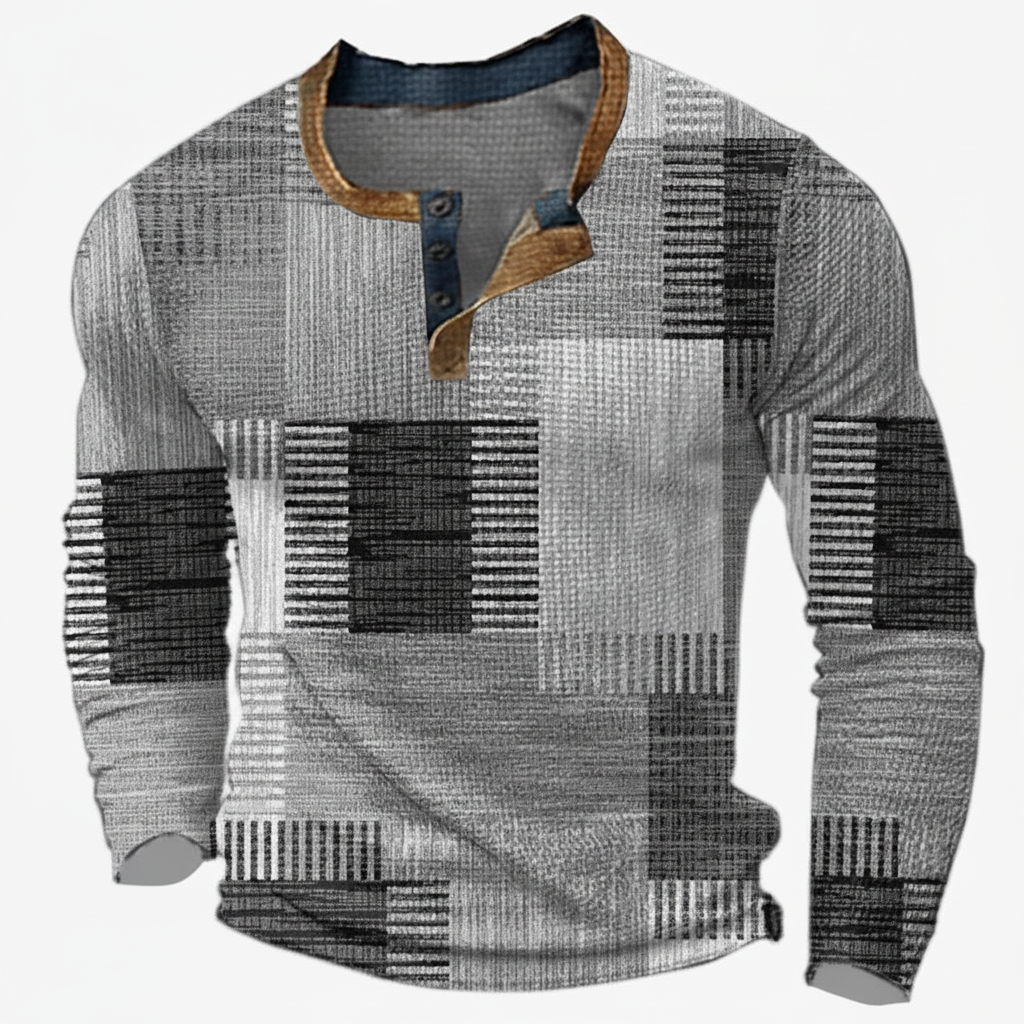 Langärmliger Herrenpullover -  Sven