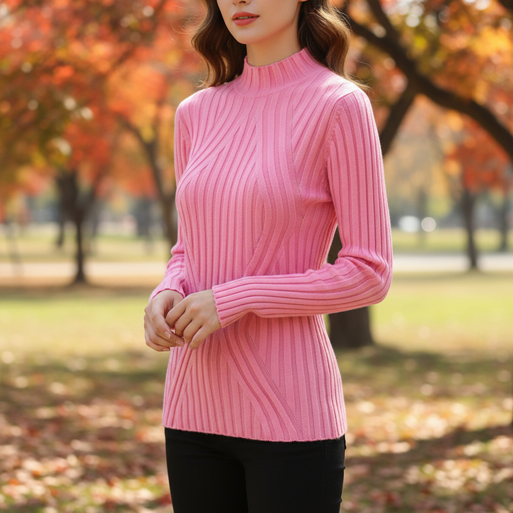 Langer Strickpullover -  Lilly