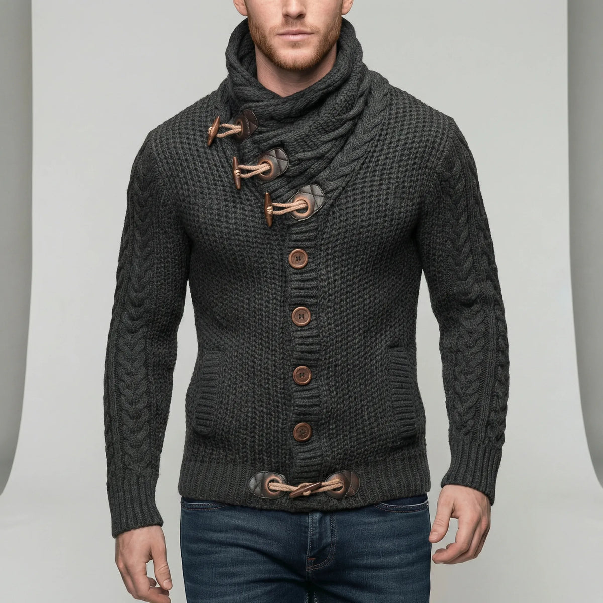 Lässiger Grobstrick-Cardigan - Ferdinand