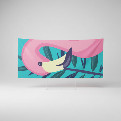 Mikrofaser Strandtuch - FlamingoTowel