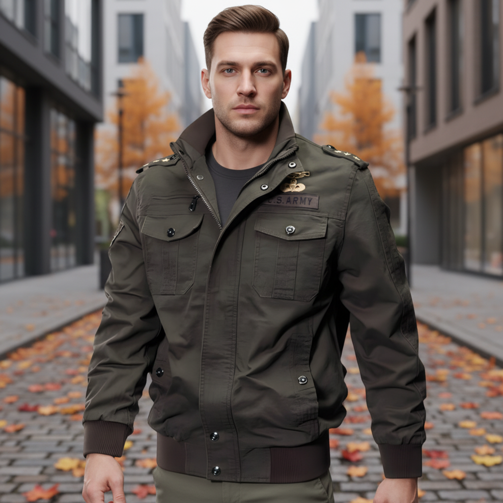 Militär-Inspirierte Jacke - Günter