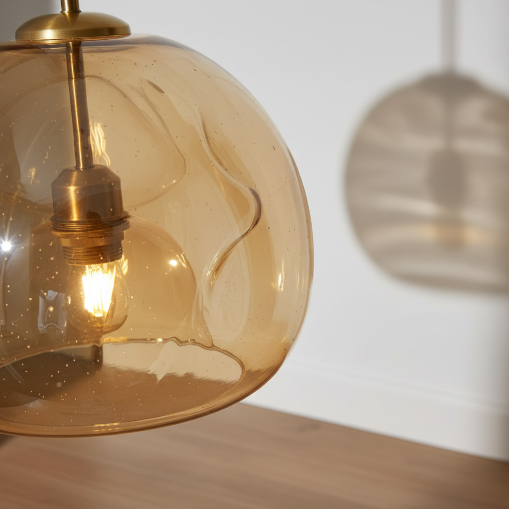 Moderne Gold Schwarze Designleuchte - Aurelight