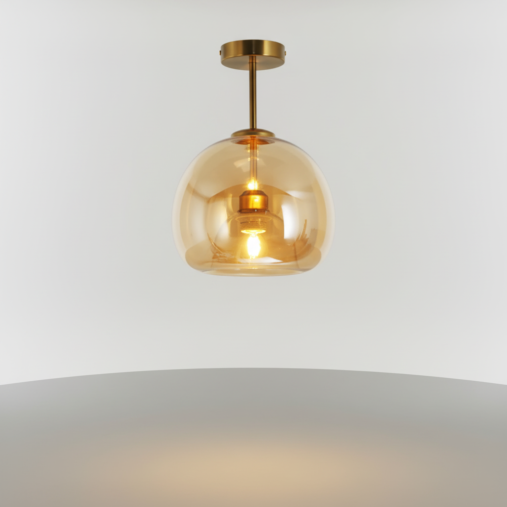 Moderne Gold Schwarze Designleuchte - Aurelight