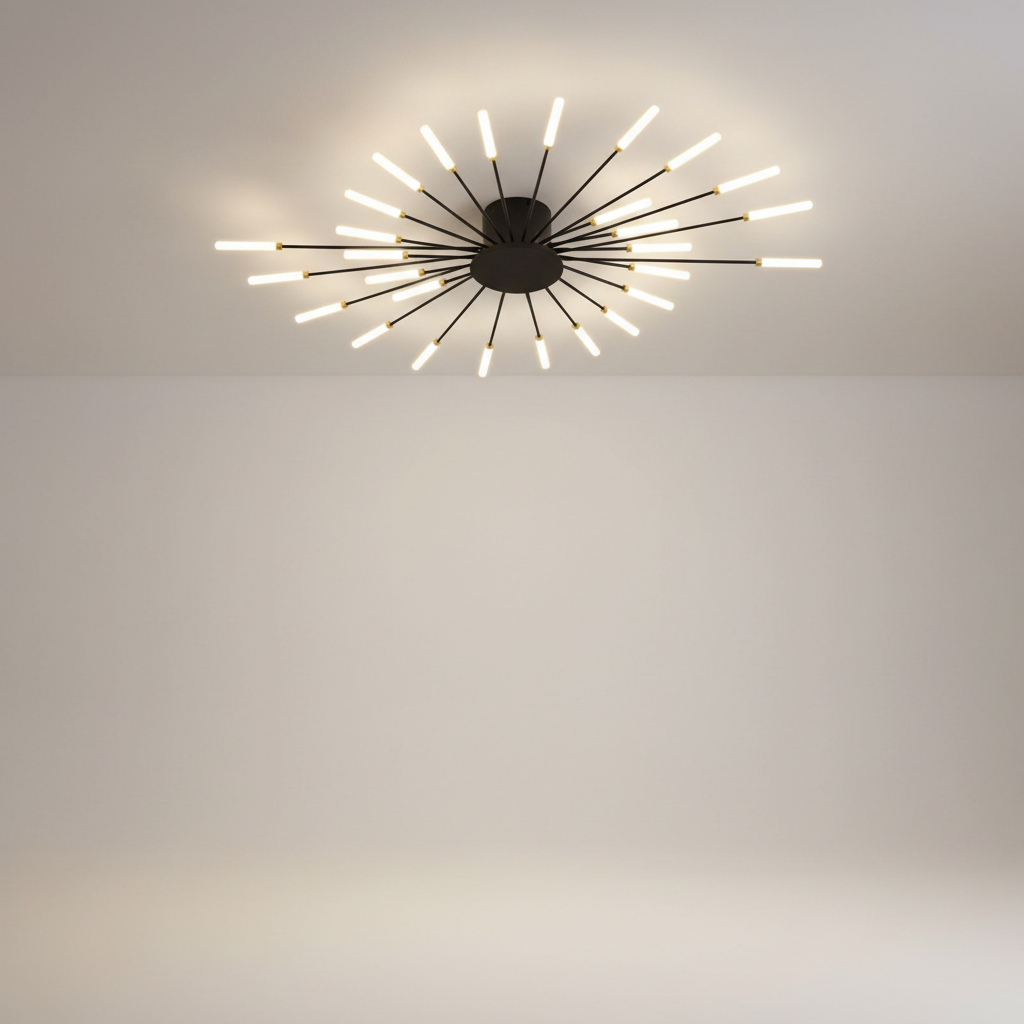 Moderne Große LED Deckenleuchte - Starova
