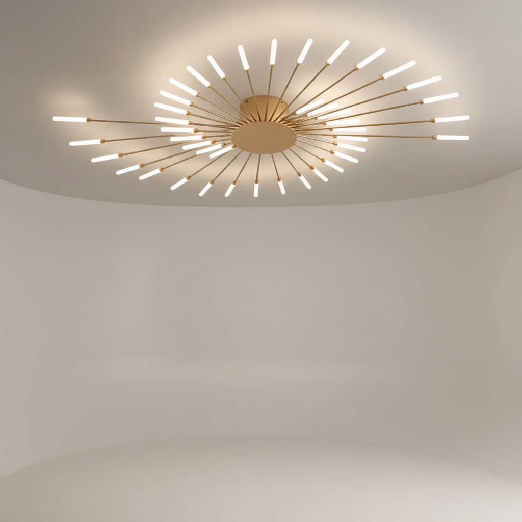 Moderne Große LED Deckenleuchte - Starova