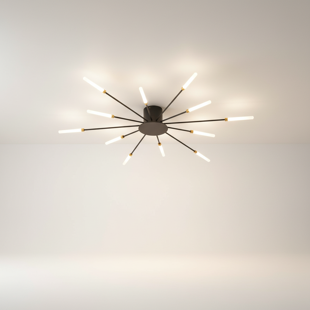 Moderne Große LED Deckenleuchte - Starova