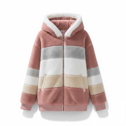 Oversized Fleece-Weste -  Julia