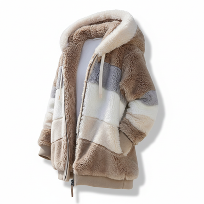 Oversized Fleece-Weste -  Julia