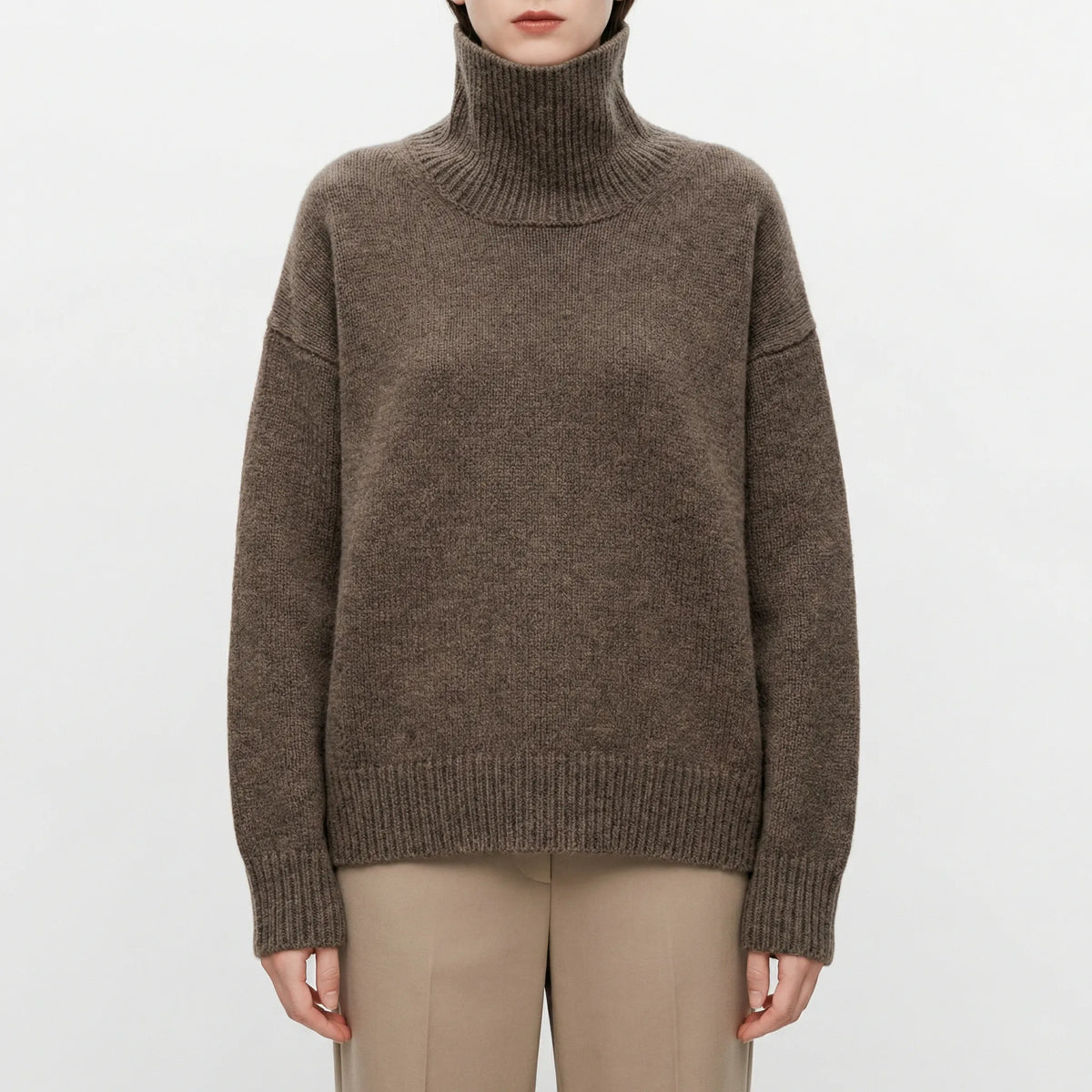 Oversized Rollkragenpullover - Louisa