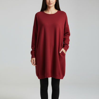 Oversized Schnitt Damenpullover - Marlene