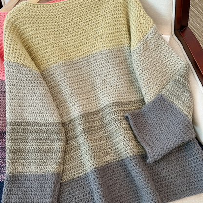 Oversized Strickpullover -  Monika