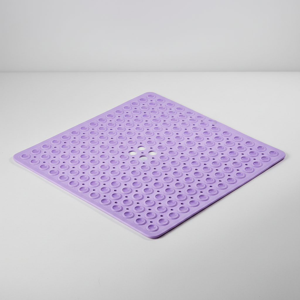 Quadratische PVC Duschmatte - GripSquare
