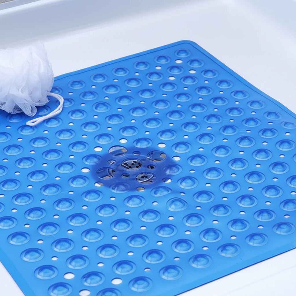 Quadratische PVC Duschmatte - GripSquare